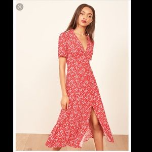 New! Reformation Clarice Merci Dress